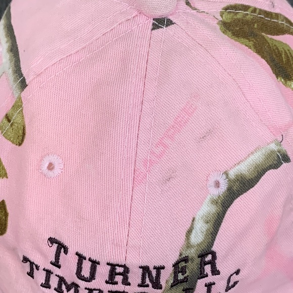 Turner Timber Baseball Hat Womens OSFA Pink Realtree Camo Adjustable Strapback - Picture 4 of 17